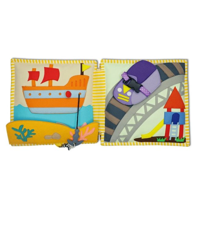 Jolly Designs Quiet Book - Globetrotter