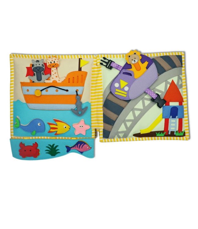 Jolly Designs Quiet Book - Globetrotter