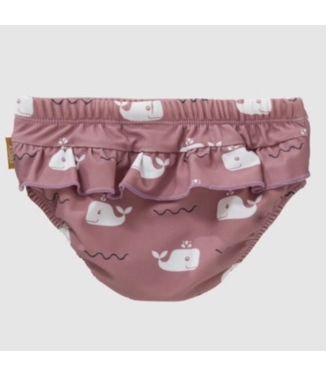 Fresk Fresk UV Schwimmwindel Mädchen, Whale Ash Rose