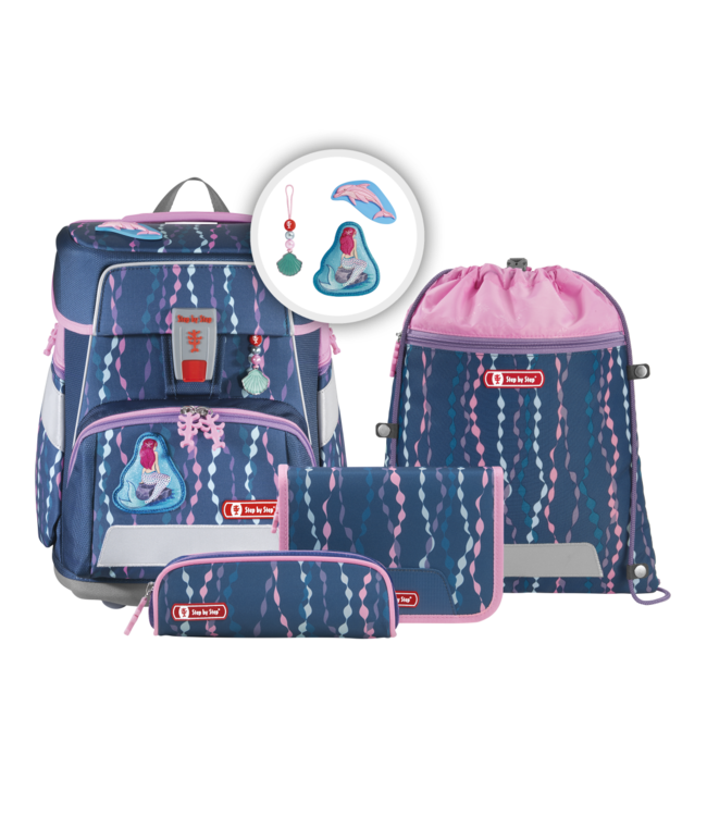 Step by Step Step by Step SPACE Schulranzen-Set "Mermaid Bella", 5-teilig