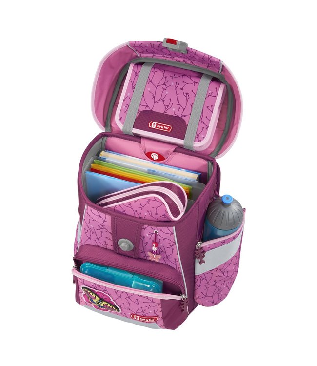 Step by Step Step by Step SPACE Schulranzen-Set "Butterfly Lina", 5-teilig