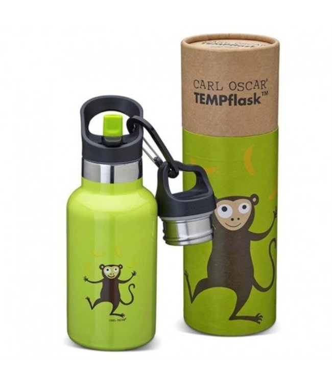 Carl Oscar Carl Oscar - Kinder Thermoflasche "TEMPflask" (350ml)  Affe
