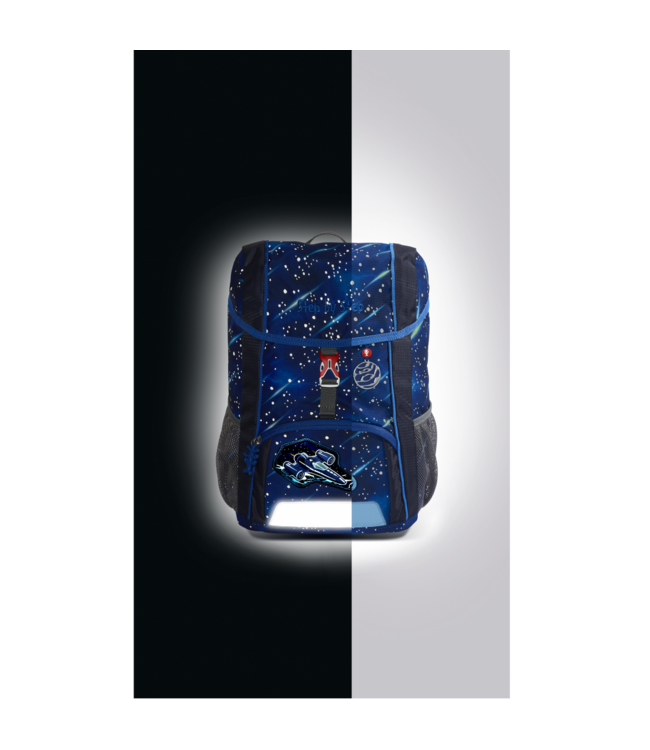 Step by Step Step by Step KID REFLECT Rucksack-Set "Star Shuttle Elio", 3-teilig