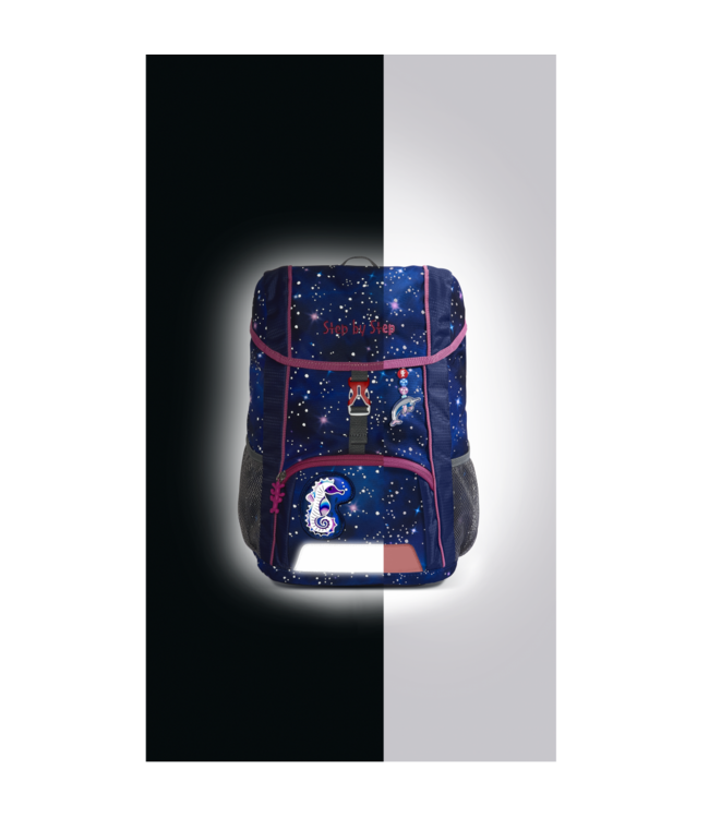 Step by Step Step by Step KID REFLECT Rucksack-Set "Star Seahorse Zoe", 3-teilig