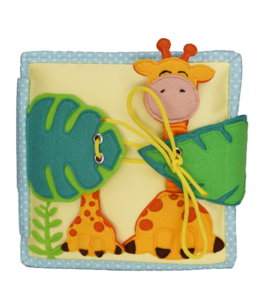 Jolly Designs Quiet Book - Jolly Jungle-Mini