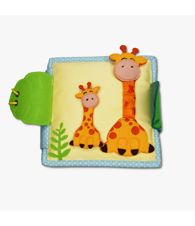 Jolly Designs Quiet Book - Jolly Jungle-Mini
