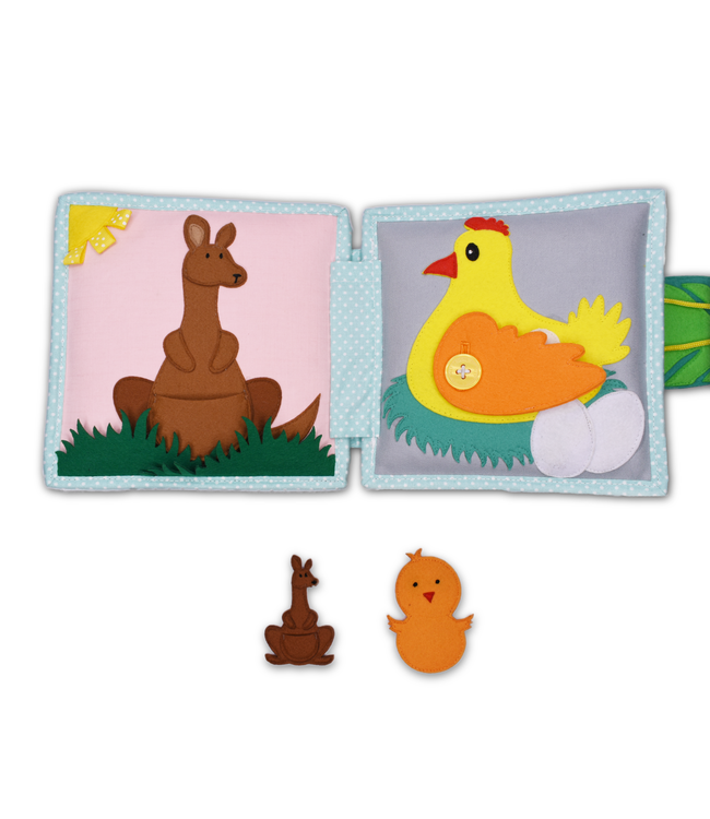 Jolly Designs Quiet Book - Jolly Jungle-Mini