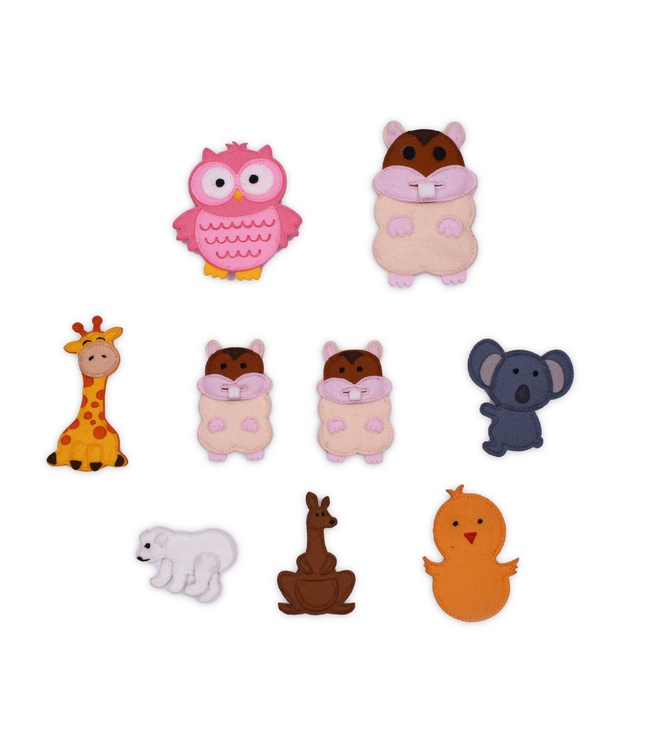 Jolly Designs Quiet Book - Jolly Jungle-Mini