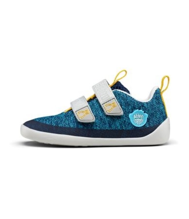 Affenzahn Affenzahn Barfusschuh Knit Happy Blau