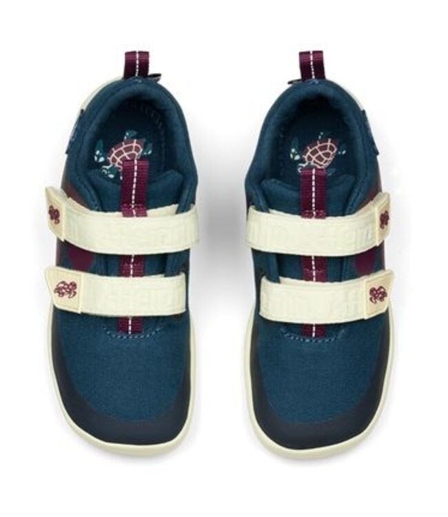 Affenzahn Affenzahn Barfusschuh Baumwolle Lucky Petrol