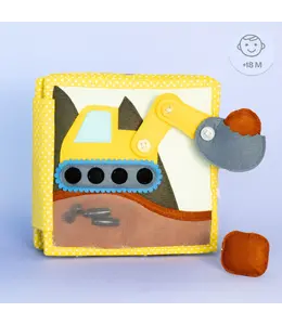 Jolly Designs Jolly Design Quiet Book Mein erster Bagger