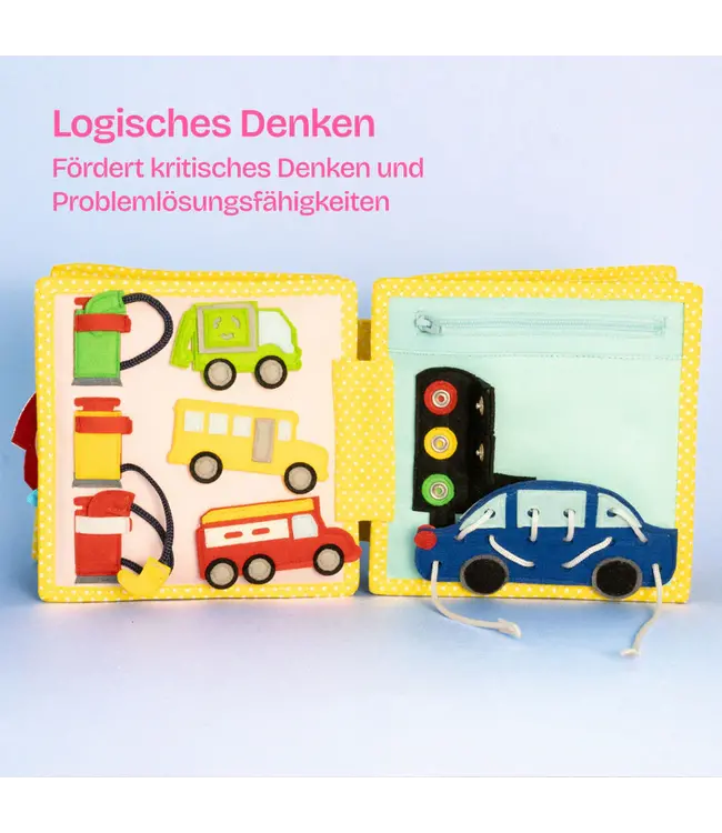 Jolly Designs Jolly Design Quiet Book  Mein erster Bagger