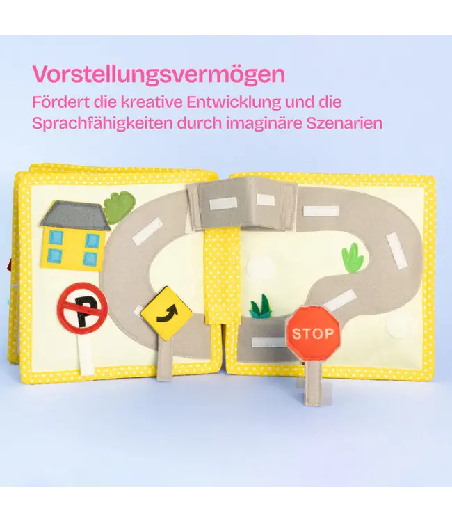 Jolly Designs Jolly Design Quiet Book  Mein erster Bagger