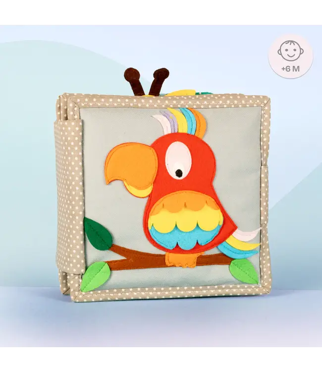 Jolly Designs Jolly Design Quiet Book  Papagei