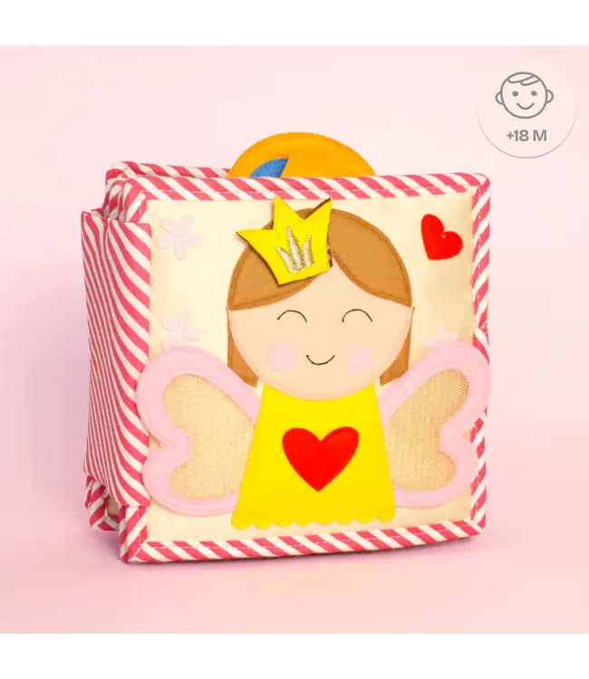 Jolly Designs Jolly Design Quiet Book  Dinofreunde – 6 Seiten Mini Quiet Book