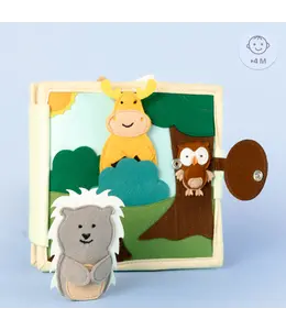 Jolly Designs Jolly Design Quiet Book Tierfreunde