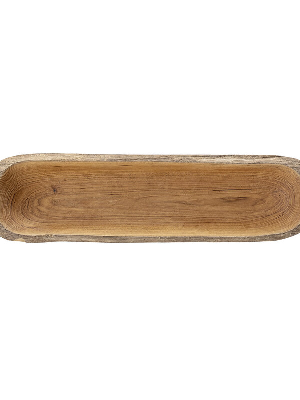 Bloomingville Plat de service en teck 6. Plateau en bois par BLOOMINGVILLE<br /><br />
Matériau : teck<br /><br />
Dimensions : 36x6x10cm<br />
...