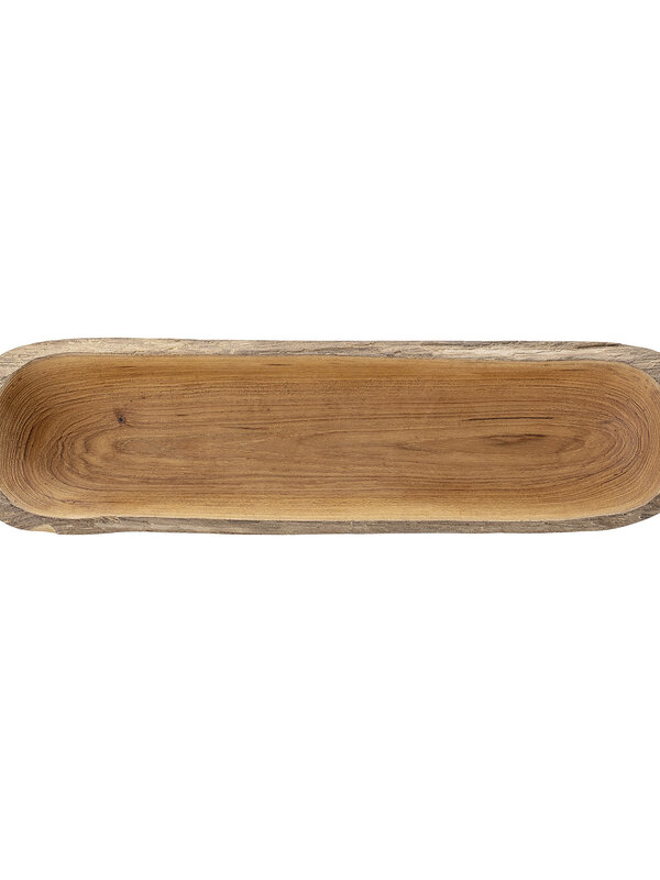 Bloomingville Teak Serving Tray 6. Serving tray by BLOOMINGVILLE<br /><br />
Material: teak wood <br /><br />
Size: 36x6x10cm<br /><br />
Color: bro...