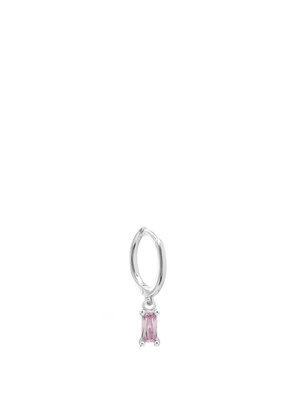 Oorbel Jeanne Hanging  Baguette. Deze charmante lineaire drop oorbellen met een fijngeslepen zirkonia edelsteen zijn de m...