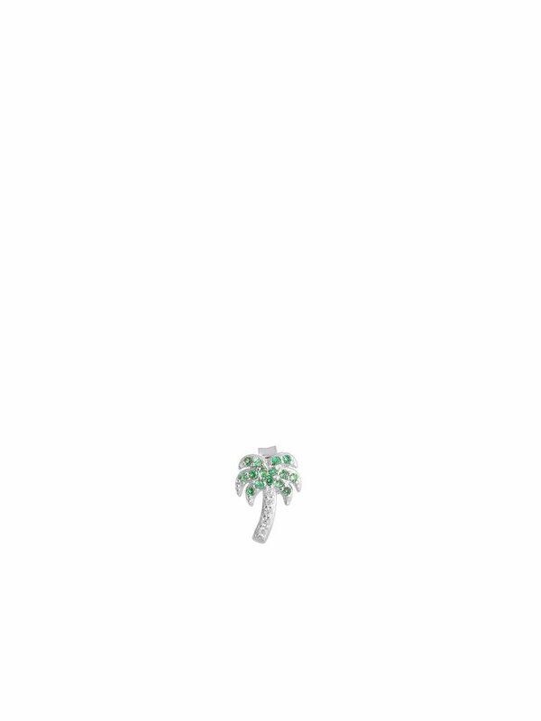 Les Soeurs Earring Jolie Palm Rhinestone 2. Please note, OUTLET purchases cannot be exchanged or returned. <br />
Stud earring...