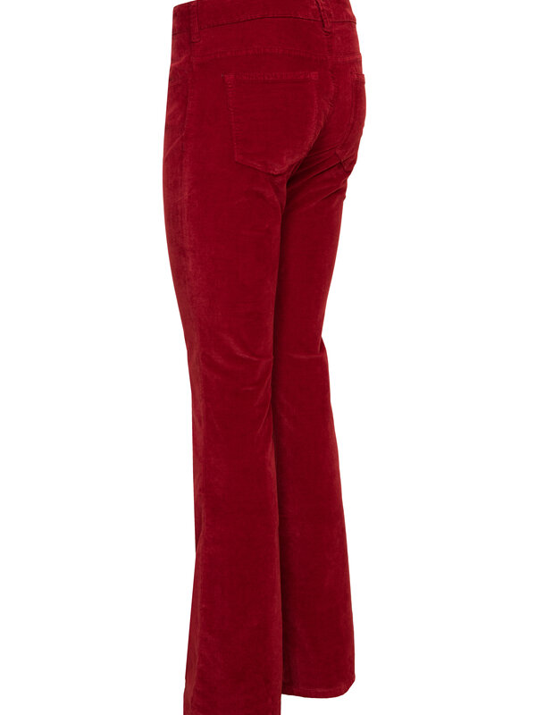 Pantalon Oliva 7. Let op, OUTLET-aankopen kunnen niet worden geruild of geretourneerd.<br />
Deze velvet broek is gemaakt van ...