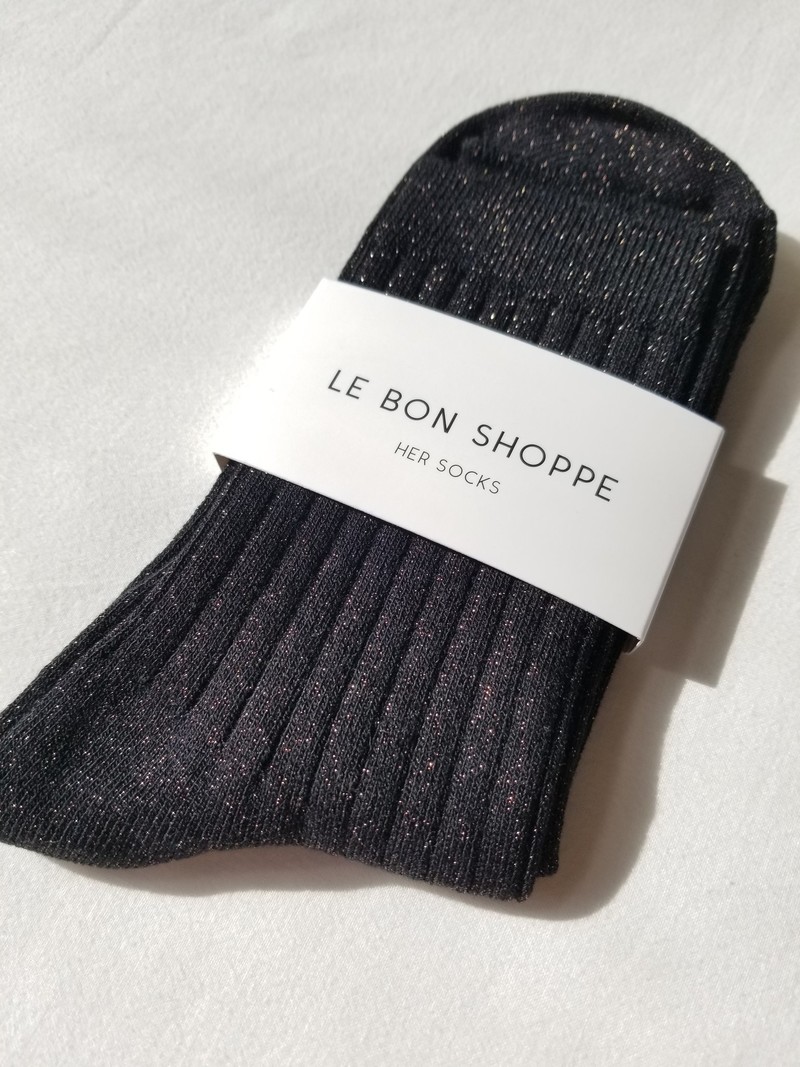 Le Bon Shoppe Her Socks Lurex