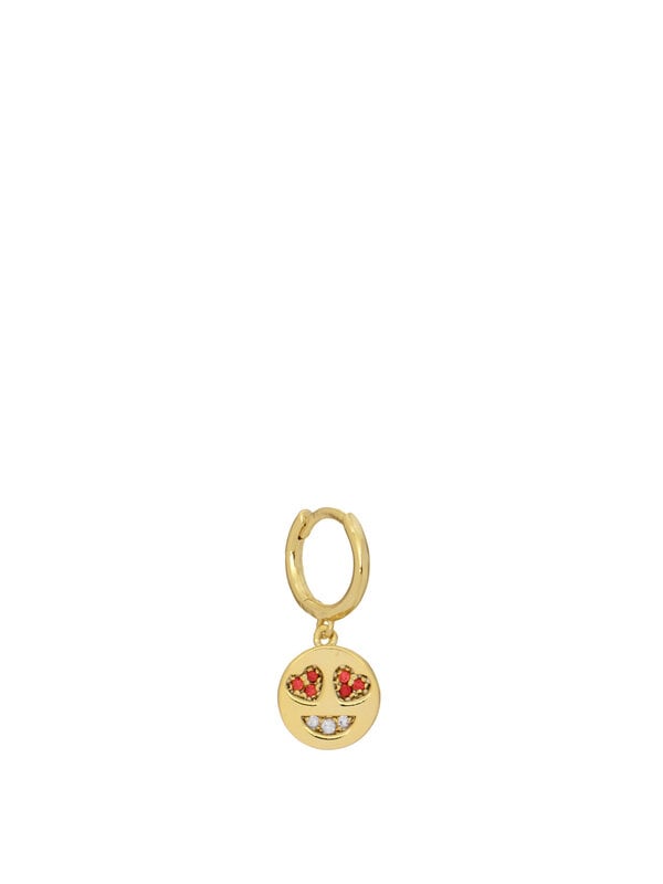 Les Soeurs Boucle d'Oreille Jeanne Love Smiley Strass 1. Veuillez noter que les articles de la catégorie OUTLET ne peuven...