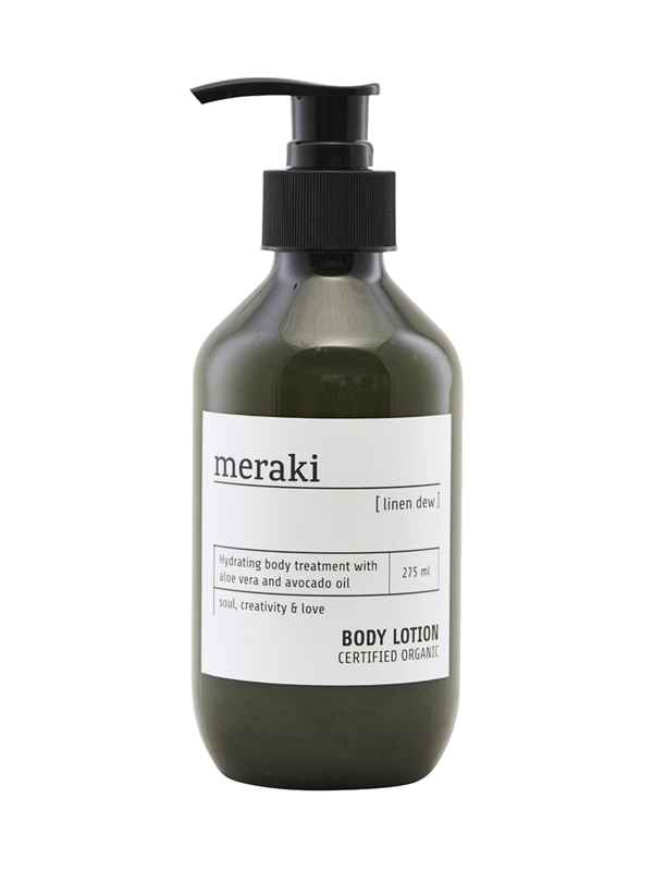 Meraki Body lotion Linen Dew 1. Hydrate and care for the skin with a delicious body lotion from Meraki. The certified org...