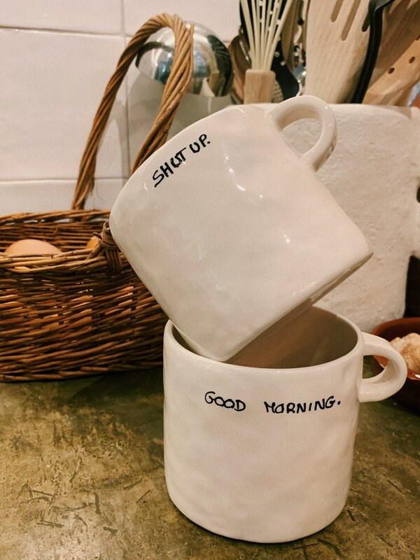 Anna + Nina Mug Shut Up 3. The Mug Shut Up is made of ceramic. This mug is for anyone who is not a morning person and alw...