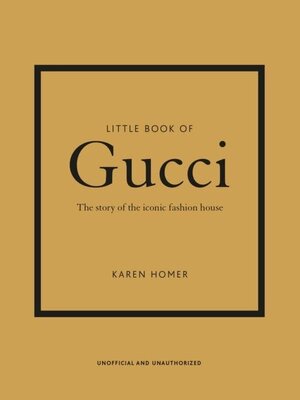 Boek Little Book Of Gucci. Gucci is een van de oudste Italiaanse modemerken en werd in 1921 in Florence opgericht. Guccio...