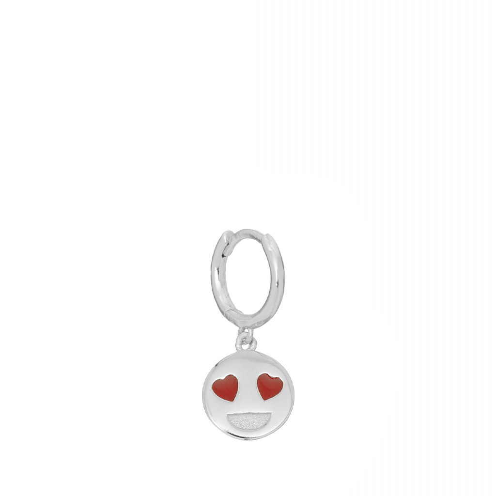 Les Soeurs Boucle d'Oreille Jeanne Coeur Yeux Smiley 1. 