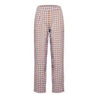 Checked Tapered Trousers Alix