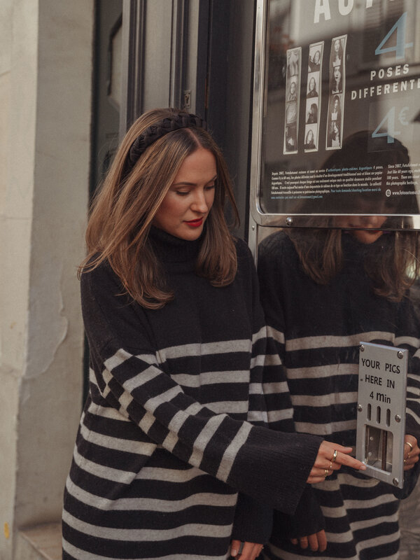 Les Soeurs Robe en maille rayée Penelope 2. 