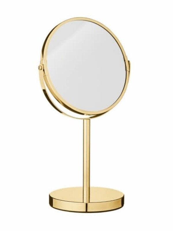 Bloomingville Mirror Mild 1. Search no further! With its elegant and classic shape and golden color, the Milde mirror fit...