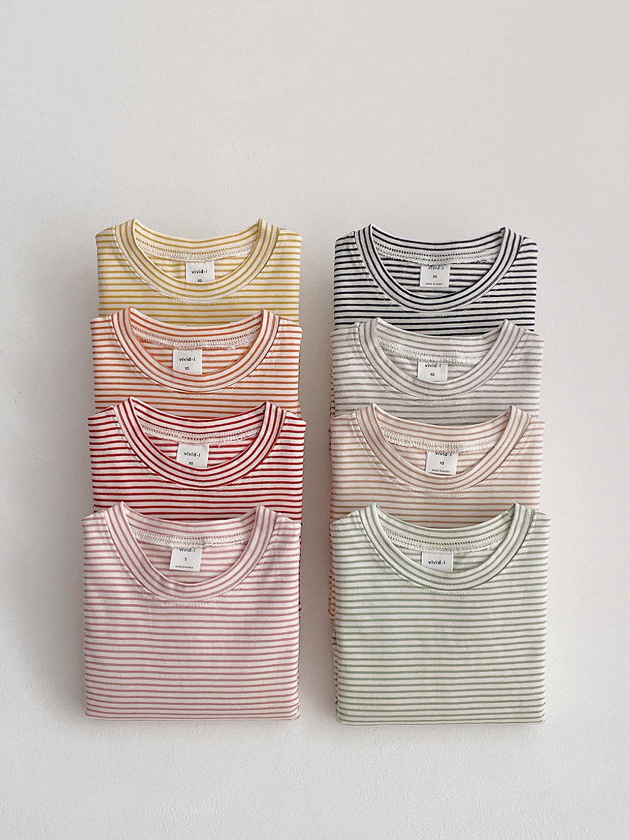 Striped T-Shirt Long Sleeves