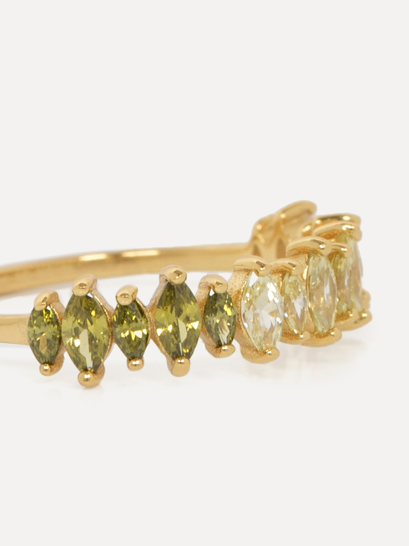 Les Soeurs Ring Chloe Marquise 5. Meet our new ring with marquise cut zirconia stones: born to be stacked or worn alone. ...