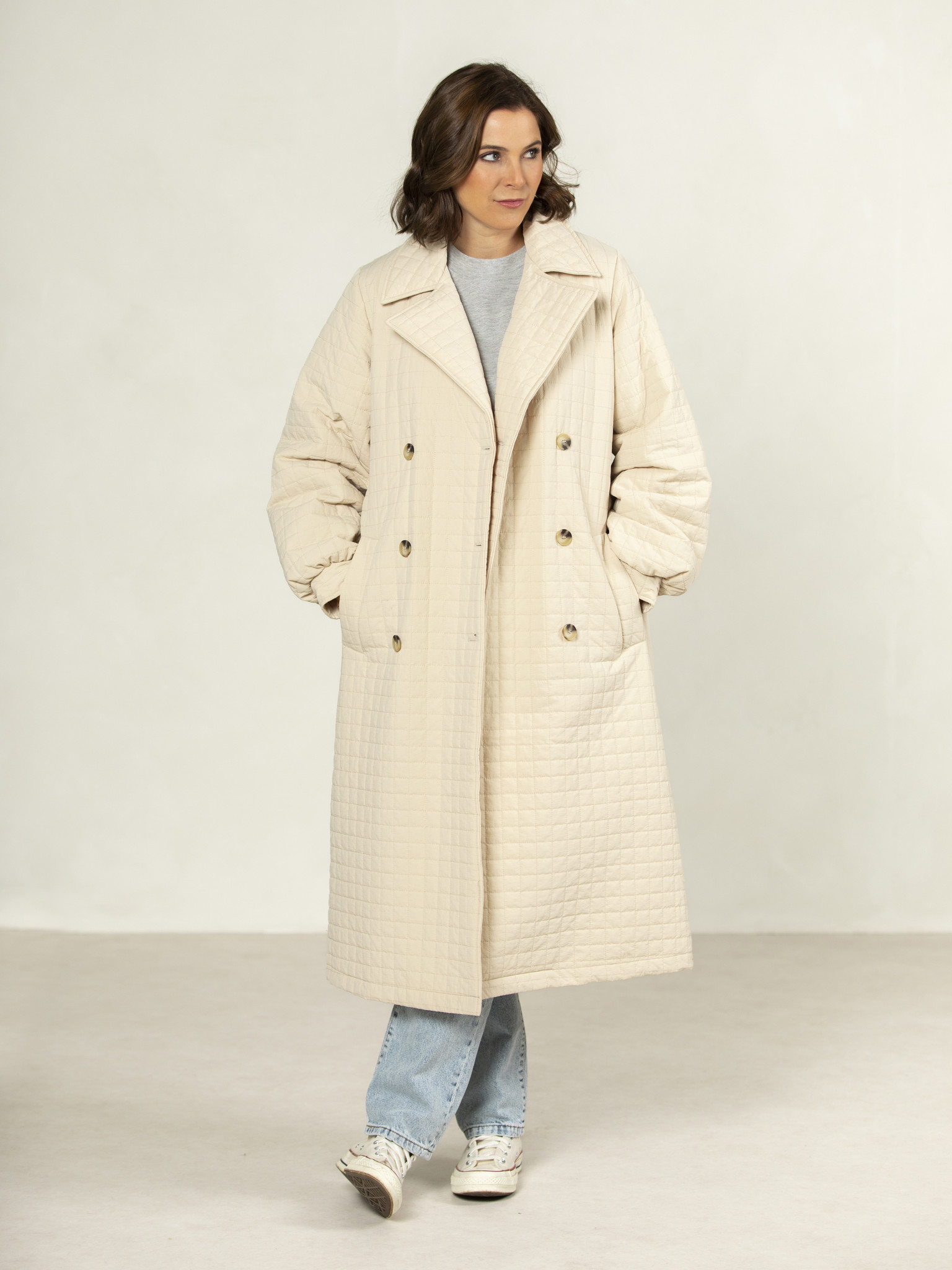 Quilted Trenchcoat Nanna