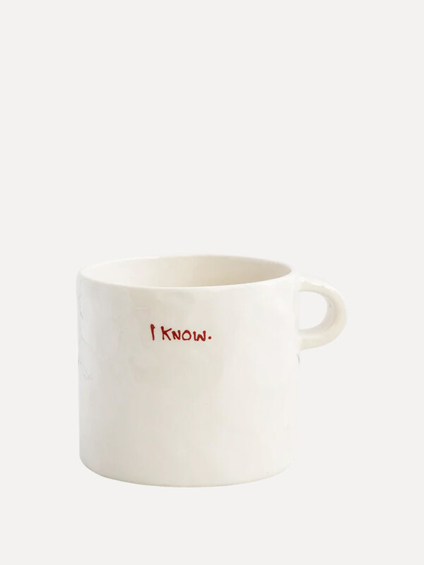 Anna + Nina Tasse I Know 1. Know-it-all! La tasse I Know est l’accessoire passif-agressif par excellence. Son texte noir ...