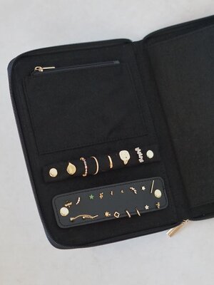 Jewelry Case Mae. Looking for a compact case where you can store your favorite Les Soeurs jewelery every day? Then this c...
