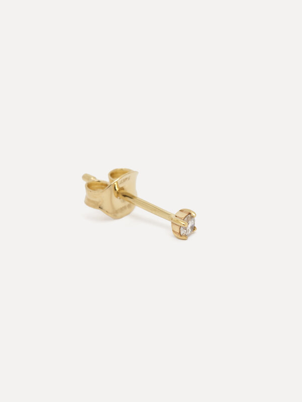 Les Soeurs 14K Earring Joe One Diamond 4. Some items are too classic to ever go out of style, especially this dainty stud...