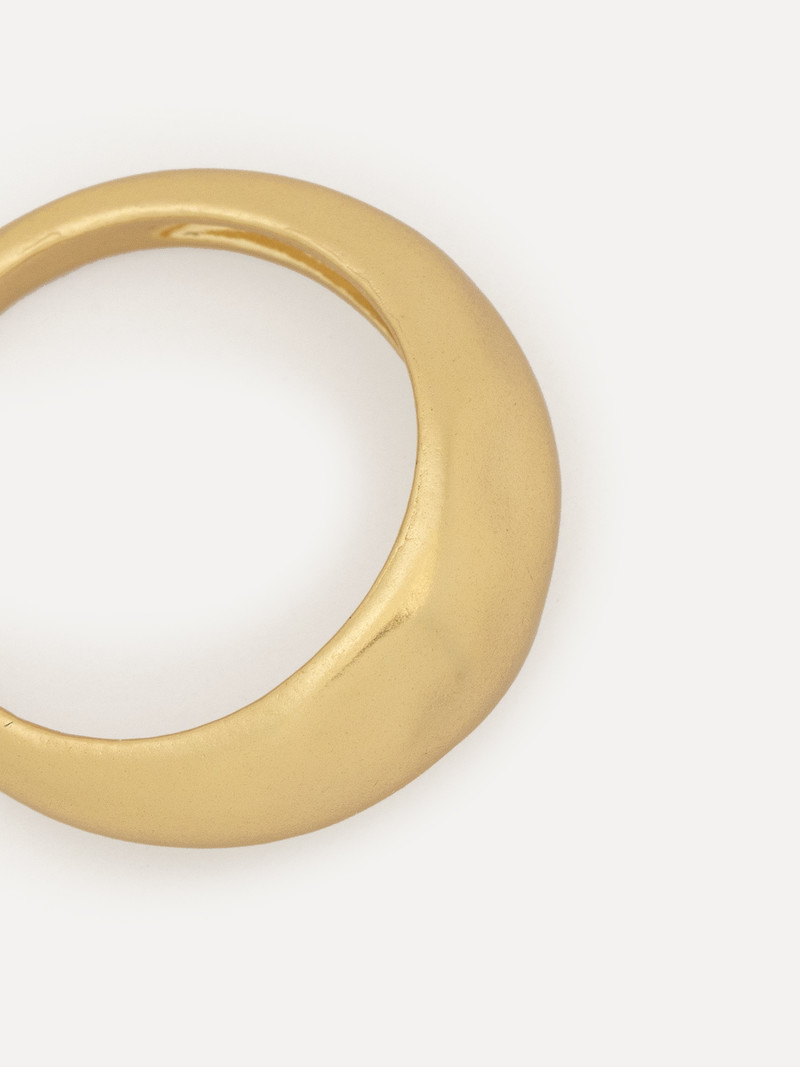 Les Soeurs Ring Gioia Hammered Dome