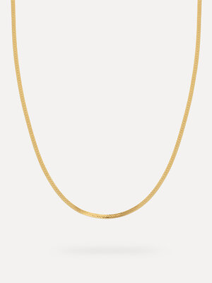 Necklace Roma Snake. This Snake Chain is a real must-have in your jewelry box. Wear it alone or combine it with other nec...