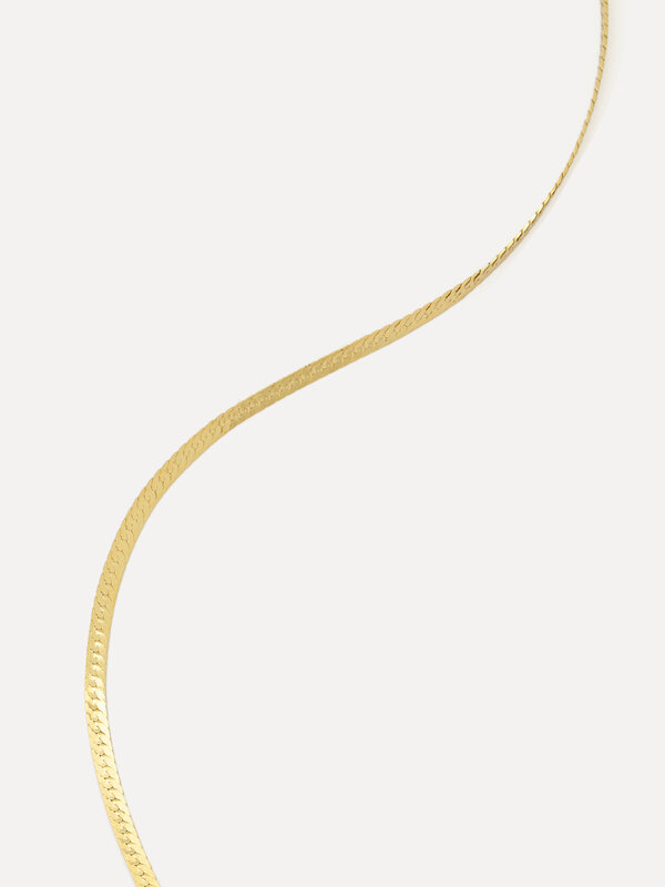 Les Soeurs Necklace Roma Snake 4. This Snake Chain is a real must-have in your jewelry box. Wear it alone or combine it w...