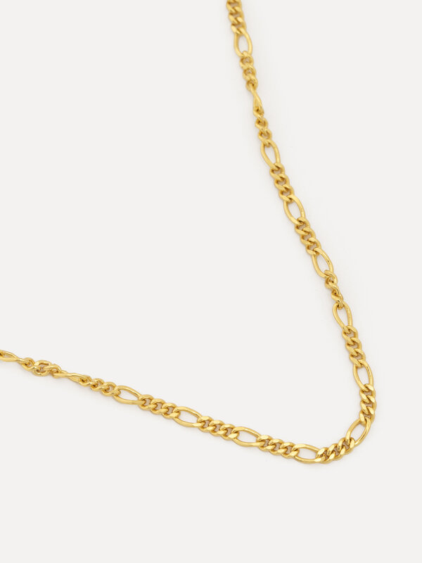 Les Soeurs Necklace Roma Figaro 4. This Figaro necklace is a real must-have in your jewelry box. Wear it alone or combine...