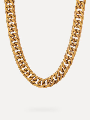 Necklace Raya Cuban Chain. Draw attention to your neck with this stylish curb necklace. This link necklace is an essentia...