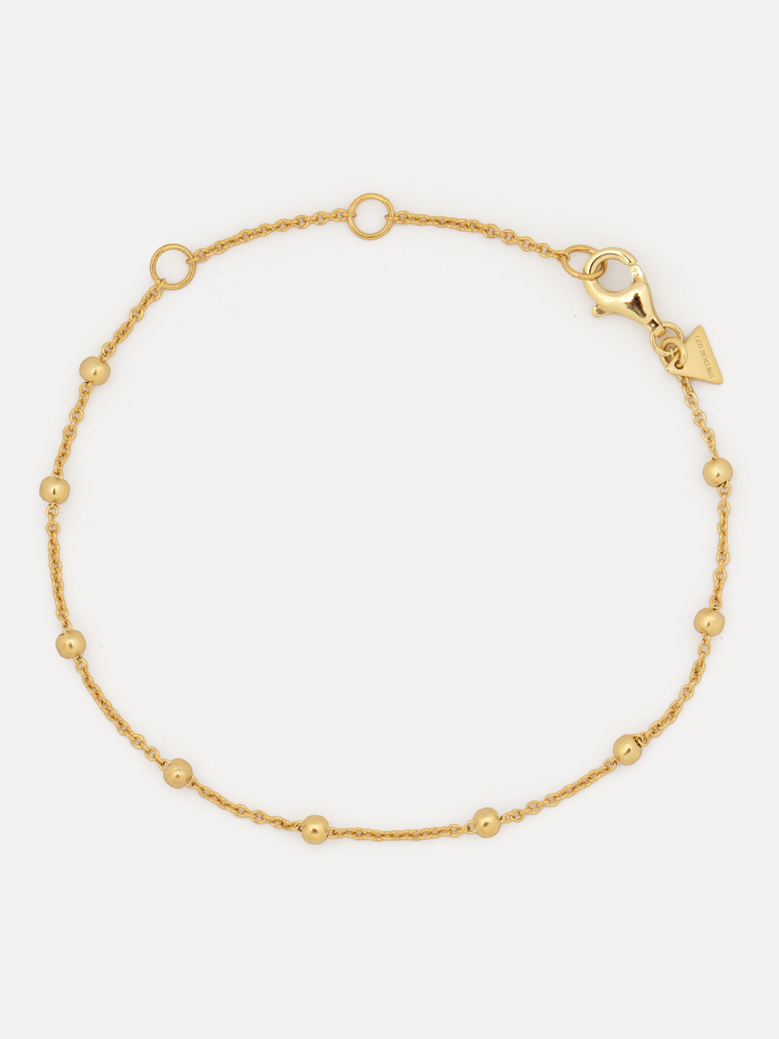 Les Soeurs Armband Hugo Dots 5. Dit charmante armbandje met kleine stipjes mag niet ontbreken in jouw sieradencollectie. ...