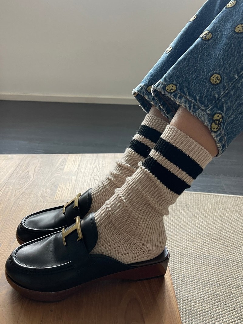 Le Bon Shoppe Socks Grandpa Varsity