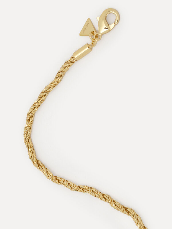 Les Soeurs Bracelet Mara Rope Chain 1. This cord bracelet is a unique mix of classic and contemporary design. It is the p...