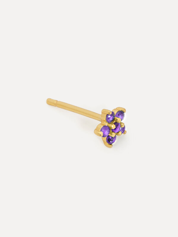 Les Soeurs Earring Jolie Flower Strass 4. Flowers are one of the world's greatest sources of inspiration - elegant in eve...