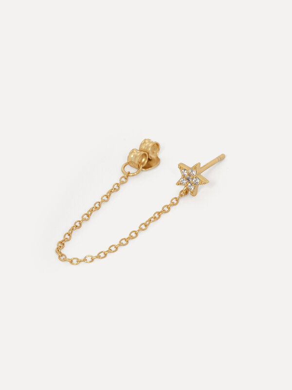 Les Soeurs Cora Strass Chain 1. Catch light from every angle. Starting with a sparkly star stud, followed by a delicate n...